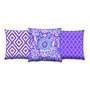 Aberto Design Juego de Cojines Multicolor 43x43 cm (3 piezas)